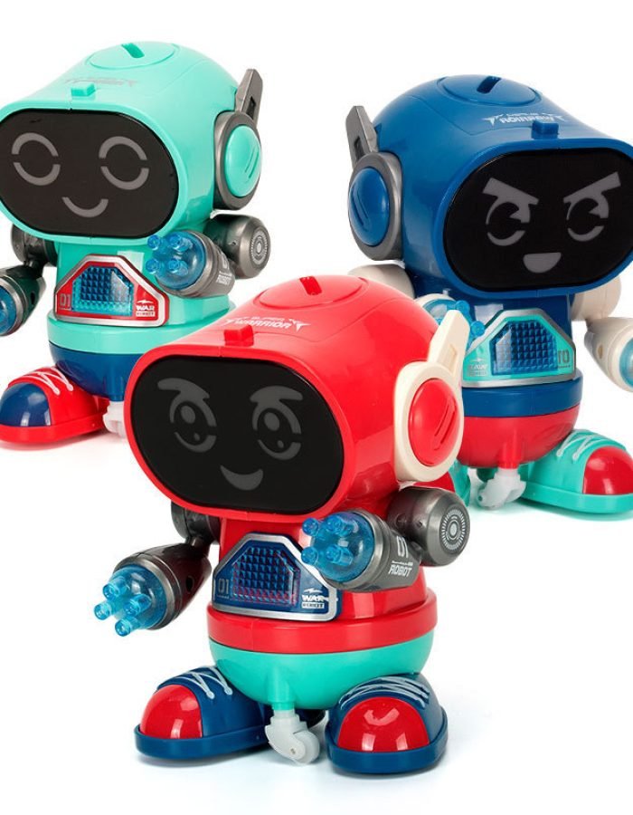 Electric Rock Robot, Music, Light, Automatic Walking, Swinging And Dancing Robot, Children’s Toys