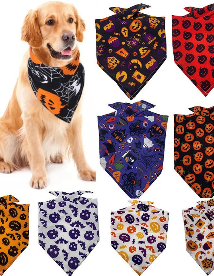 Pet Drool Towel Pet Scarf Pet Triangle Towel